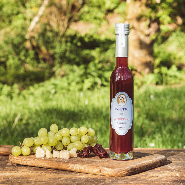 INPETTO - Aceto Balsamo di Lampone (Himbeer) - feinkostinpetto - Balsamico, Delikatessen, Essig, Feinkost, feinkostinpetto, Himbeer, inpetto, inpetto-feinkost, inpettofeinkost, Mediterrane Küche - inpetto.shop inpetto feinkostinpetto