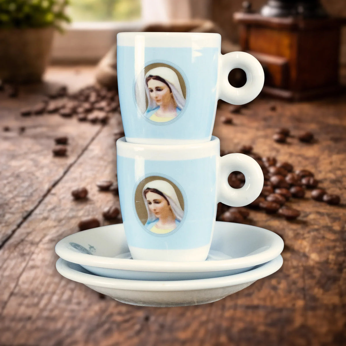 Espresso-Tassen mit Untertasse 2er-Set