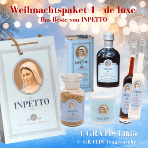 INPETTO Weihanchtsgeschenke Präsenkorb Weihnachtspräsent Feinkost