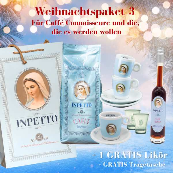 Weihnachtspaket 3 - Für Caffé Connaisseure und die, die es werden wollen