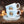 INPETTO Milchkaffee-Tassen inkl. Untertasse - 2er-Set