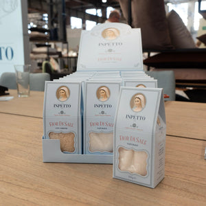 INPETTO - Fior di sale con limone - Nachfüllpack 150gr - feinkostinpetto - Delikatessen, Feinkost, feinkostinpetto, Fior Die Sale, Fleur de sel, inpetto, inpetto-feinkost, inpettofeinkost, Mediterrane Küche, Salz - inpetto.shop inpetto feinkostinpetto