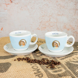 INPETTO Milchkaffee-Tassen inkl. Untertasse - 2er-Set - feinkostinpetto - Accessoires, Caffé, Café, Cappuccino, Cappucinotasse, Delikatessen, Feinkost, feinkostinpetto, inpetto, inpetto-feinkost, inpettofeinkost, kaffee, Kaffeetasse, Mediterrane Küche, Milchkafee, Tasse, Tassen - inpetto.shop inpetto feinkostinpetto