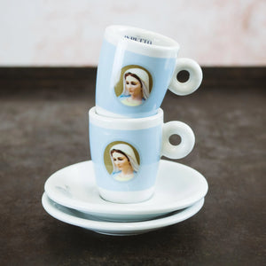 INPETTO Espresso-Tassen inkl. Untertasse - 2er Set - feinkostinpetto - Accessoires, amara, broilers, Caffé, Café, Delikatessen, Espressotasse, Feinkost, feinkostinpetto, inpetto, inpetto-feinkost, inpettofeinkost, Kaffee, Kaffeetasse, Mediterrane Küche, sammy, sammy amara, sing meinen song, sing my song, Tasse, Tassen, vox - inpetto.shop inpetto feinkostinpetto